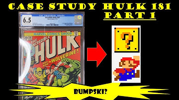 PART 1: Incredible Hulk 181 CGC comic book clean pressing stain removal crack and bump