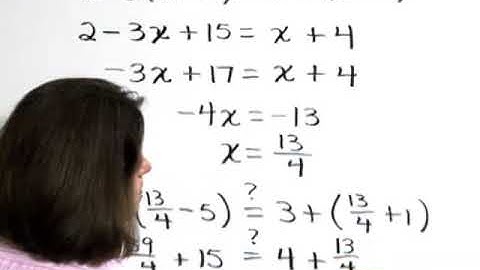 Lial Introductory and Intermediate Algebra Chapter Test Prep: Ch. 2 Ex. 3