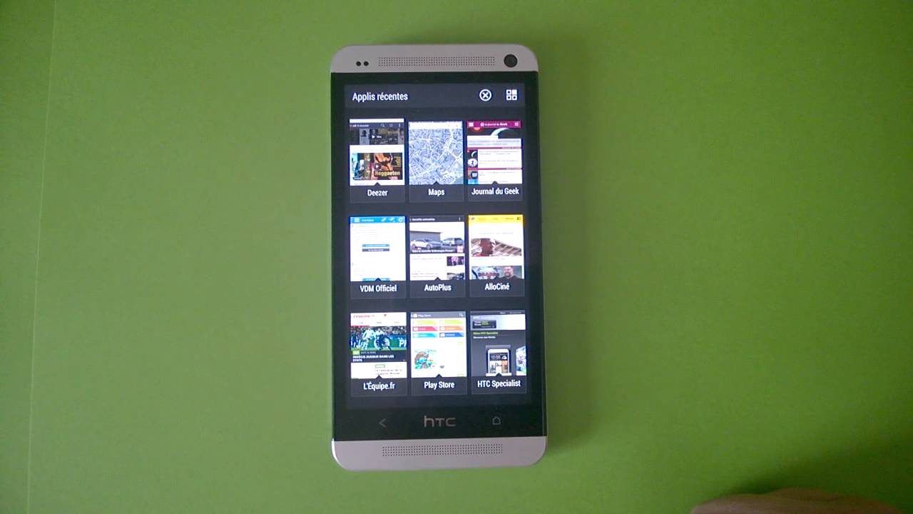 Multitache HTC One M7