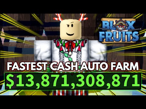 The FASTEST Way To Farm Money & Fruits In Blox Fruits Update 19 (Abused By  Pros) 