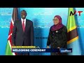Samia Suluhu Receives Ruto in Tanzania!