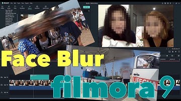 Tutorial # 6: How to Blur faces in your Video using Filmora 9 (Super Easy!!!)