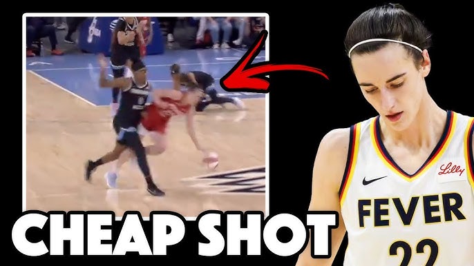 The Sky CHEAP SHOT Caitlin Clark AGAIN While Down 30... - YouTube