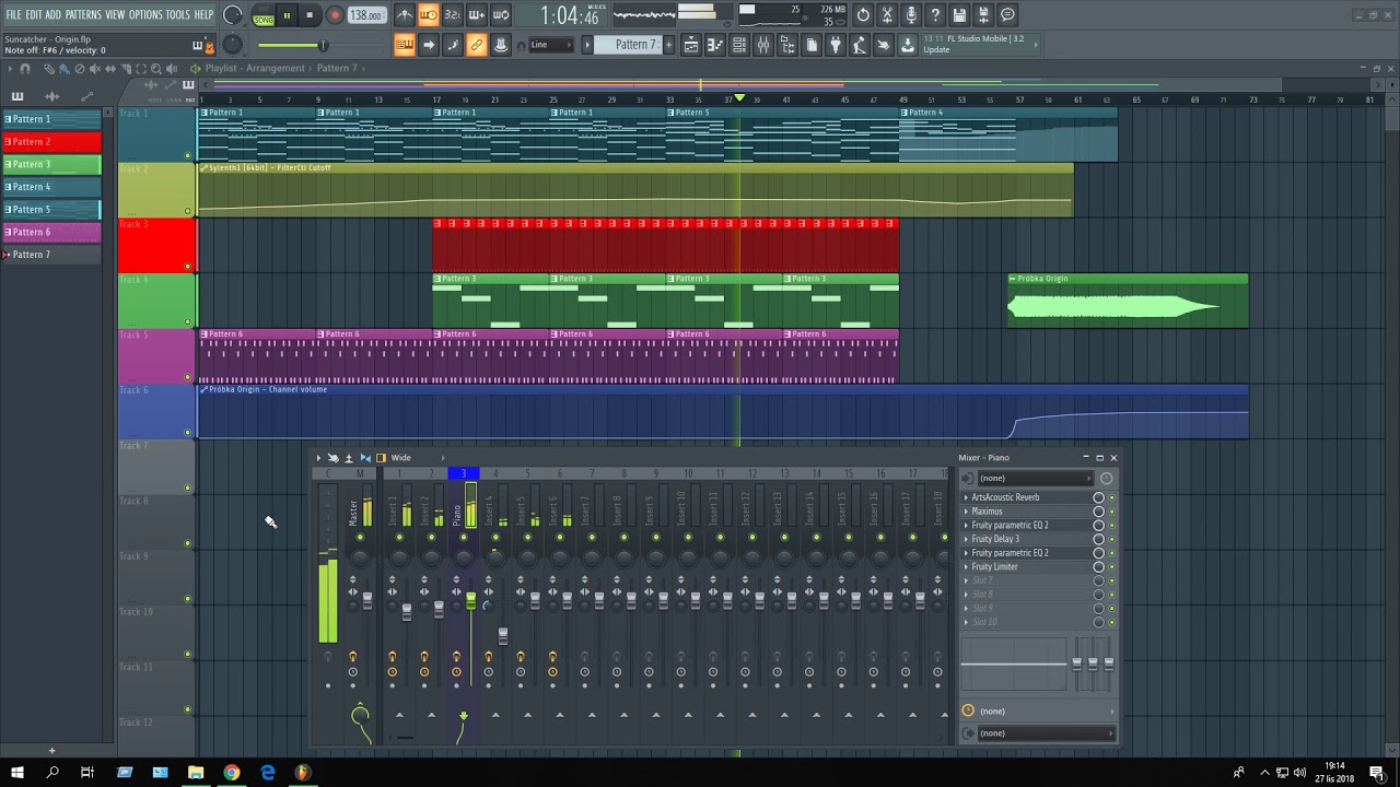 Suncatcher Origin (FL Studio Cover by Łukasz Plura) YouTube