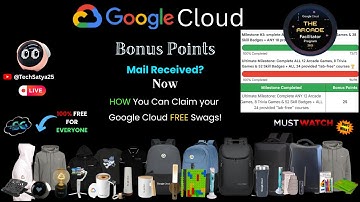 Congratulation Arcade Bonus Points have been credited | Facilitator Program 2025 | #googlecloud