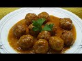 Albóndigas En Salsa Española Muy Jugosas Recomendado