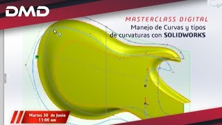 Manejo de Curvas y tipos de curvaturas con SOLIDWORKS