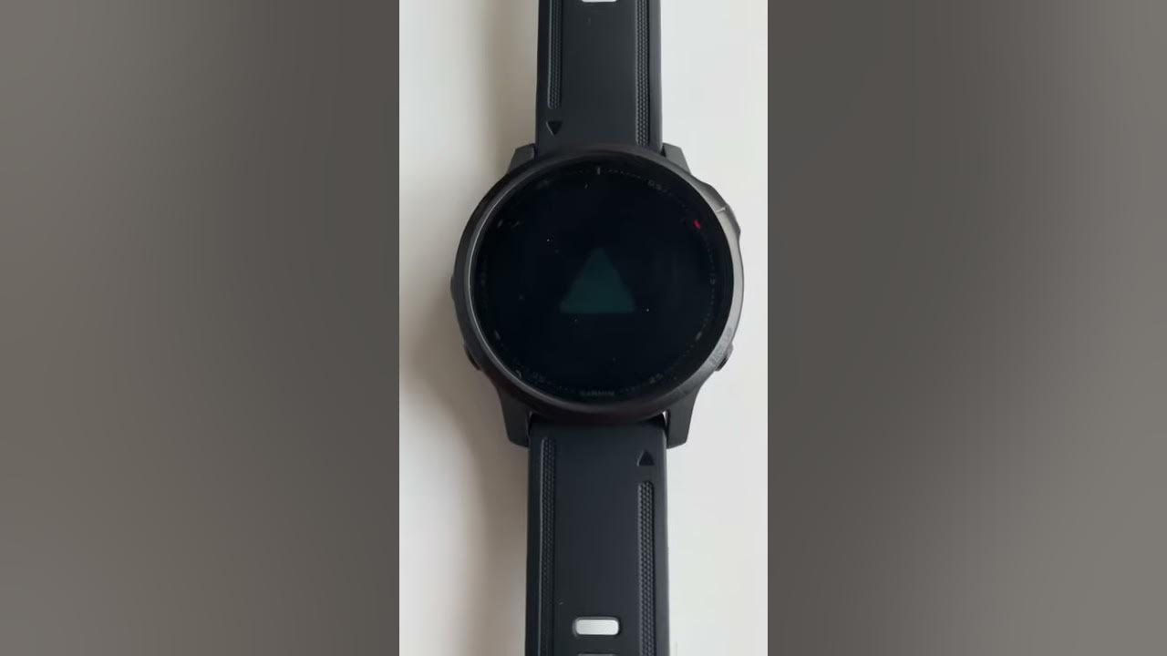 My new Garmin 6S Pro stuck on reboot (blue triangle) YouTube