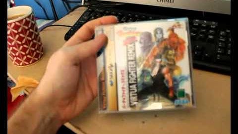 Unpacking Virtua Fighter Remix Jap Import For The Sega Saturn - Classic Retro Game Room