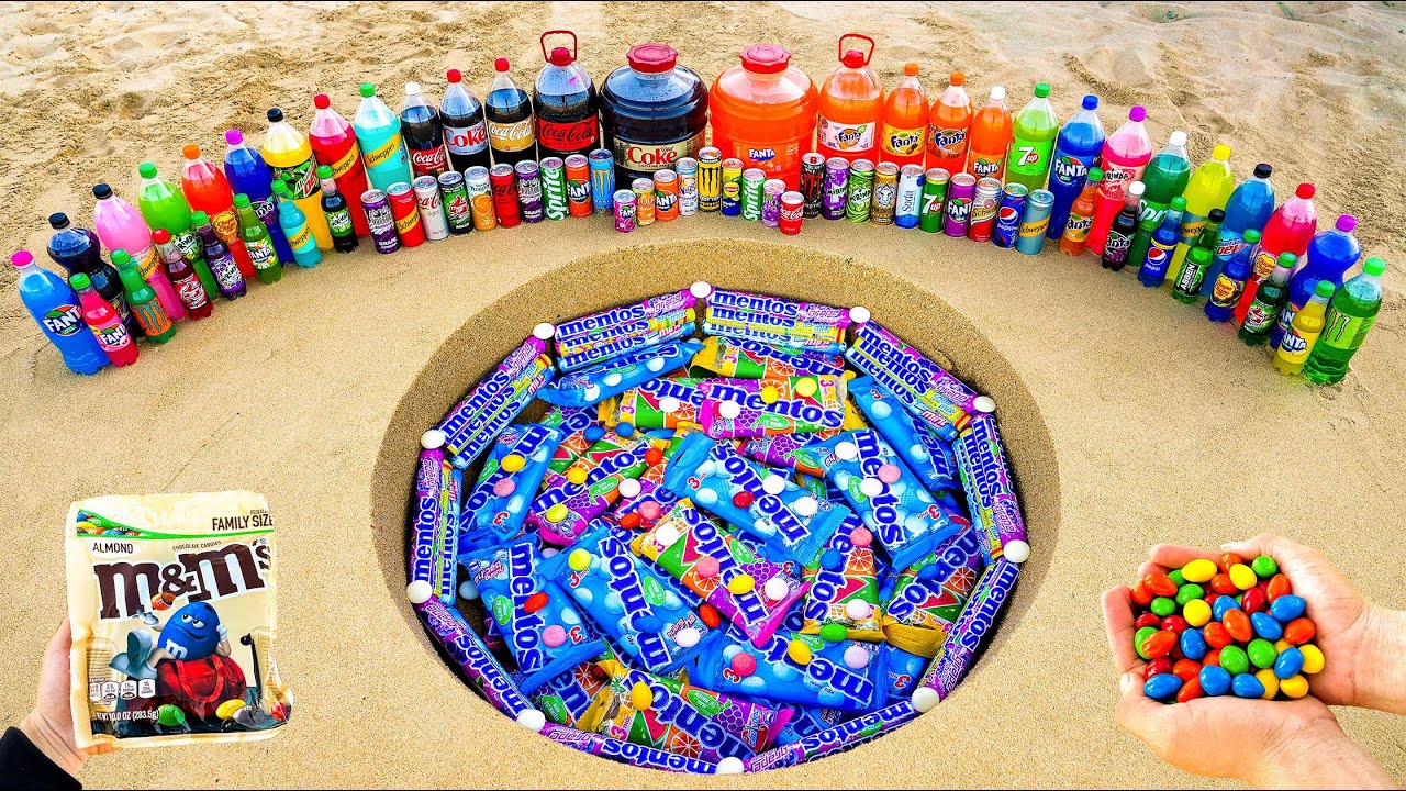 Big Coca Cola Different Fanta Vs Mentos Schweppes Mirinda M M And Big Coca Cola Different Fanta Vs Mentos Schweppes Mirinda M M And