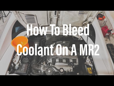 How To Bleed The Cooling System On A Toyota MR2 II SW20