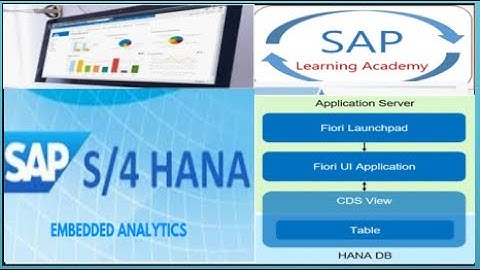 SAP S/4 HANA Embedded Analytics Overview | Virtual Data Model (VDM) & Core Data Services in S/4 HANA