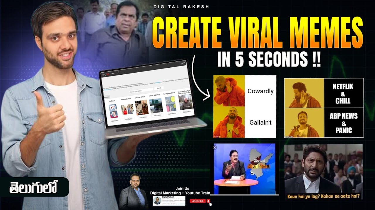 Make Viral Memes Online for FREE  Best Meme Generator Website 2025