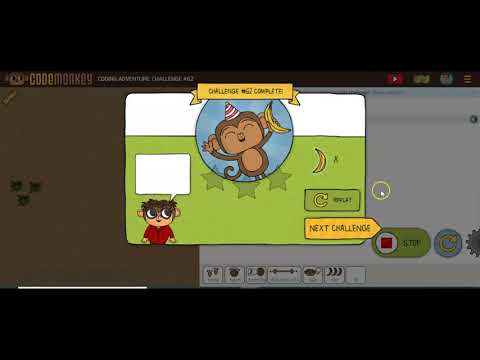 Code Monkey Adventure Challenges 61-63