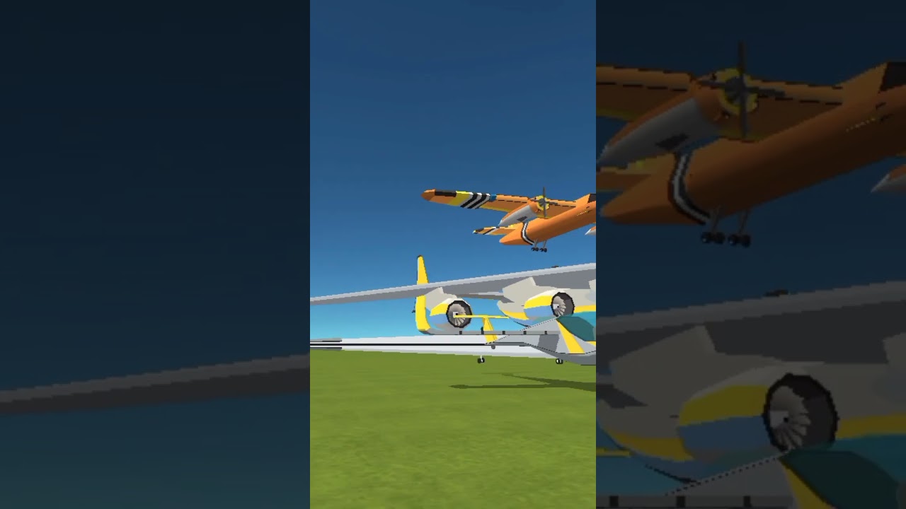 chicken gun planes vs simple sandbox planes