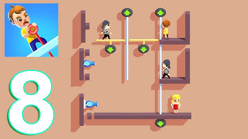 Pin Pull Gameplay Walkthrough Part 8 All Levels 321-377 (IOS/Android)