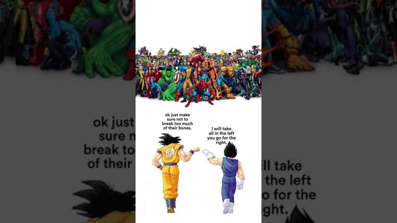 GOKU VS Marvel