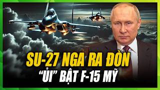 Russian Su27s Plow Straight Into Us F15s In Midair  A Breathtaking Moment Of Bomber Defense