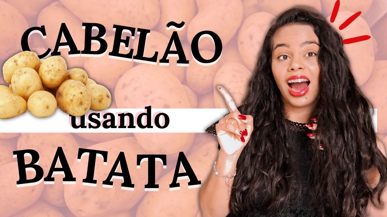 Como Usar BATATA No CABELO | A Receita Que Irá Fazer Seu Cabelo CRESCER DEMAIS