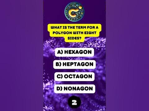 🔷 ️ An eight-sided polygon, what's its name? #Quiz #Octagon #Geometry # ...