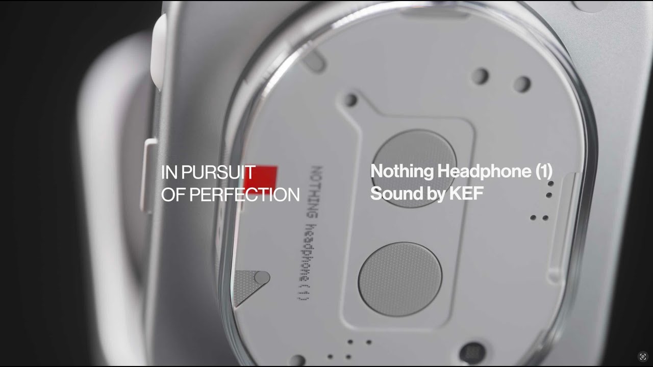 Nothing Headphone (1) | Wireless ANC Over-Ear Headphone | KEF Canada