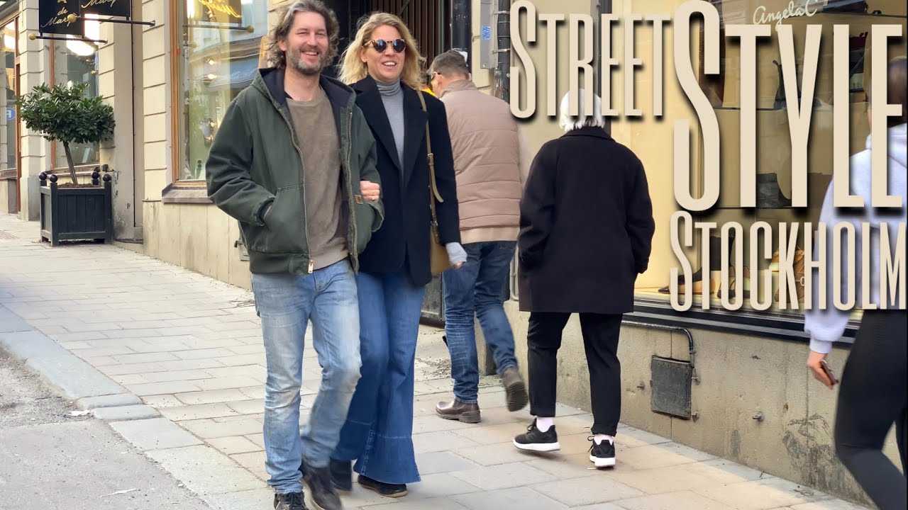 Весенний стритстайл | Как одеваются люди в Стокгольме в воскресенье днем