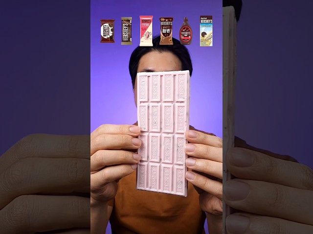 🔄 [Reversed] Various HERSHEY'S CHOCOLATE | Mukbang ASMR
