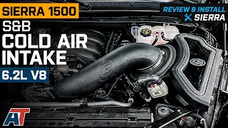 20192022 Sierra 6.2L S&B Cold Air Intake with Dry Extendable Filter Review & Install