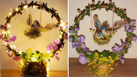 Jute Craft Idea // Home decorating Ideas // Handmade Easy // Home Decorate Craft // Bird House