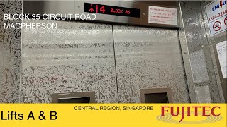 HDB Block 35 MacPherson || Fujitec Elevator (Lifts A & B)