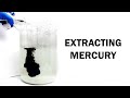 Extracting mercury from contaminated water