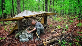 3 Day Survival Bushcraft - Day 2 | Near Death Experience! @4directionsbushcraft