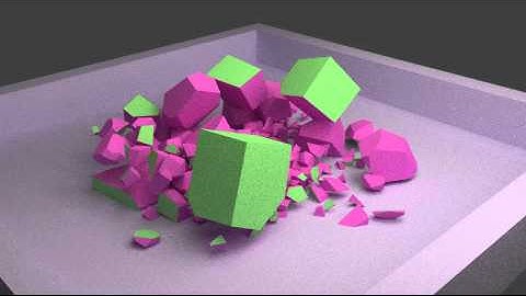 Blender Cell Fracture test.
