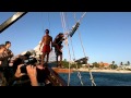 Aruba Pirate Ship Rope Swing