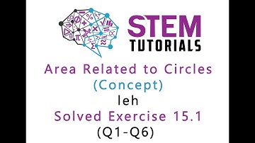 Area Related to Circles Part -1 | Concepts & Solved Exercise 15.1 | Mizo |  MBSE