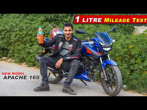 New 2022 Apache 160 : Mileage Test | shocking mileage |अब Power के साथ जबरदस्त माइलेज !!