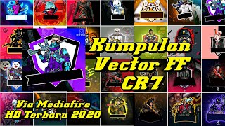 KUMPULAN VECTOR FF CR7 LOGO GAMING HD TERBARU 2020