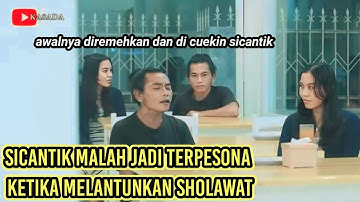 Prank Sholawat‼️Awalnya SiCantik Cuekin Sigembel❗Tapi Malah Jadi Terpesona💖