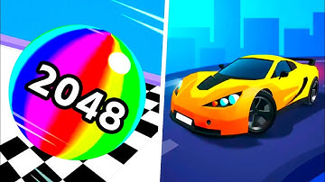 Ball Run 2048 | Race Master 3D - All Level Gameplay Android,iOS - BIG NEW APK UPDATE
