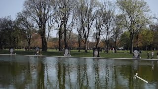 Portraits of Holocaust survivors line the National Mall in new exhibit