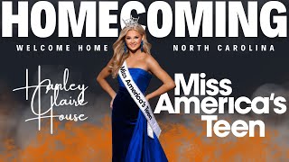 Hanley House's North Carolina Homecoming Intro - Miss America's Teen 2024 #missamericasteen