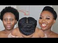 Easy EVERYDAY Natural Hairstyle that's ELEGANT too! 5 Minutes Roll, Tuck & Pin Updo - Short 4C Hair