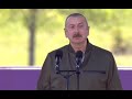 Prezident İlham Əliyev Şuşada “Xarıbülbül” festivalının açılışında iştirak edib