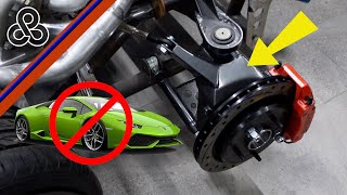 A77 Lamborghini parts off Ebay? Na!  Build your own rear hub- part 2. Arete Supercar project