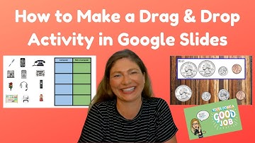 How to Make a Drag & Drop Sorting Activity in Google Slides