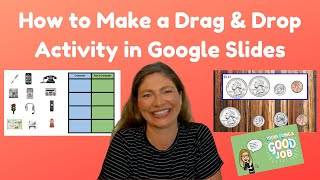 How to Make a Drag &amp; Drop Sorting Activity in Google Slides