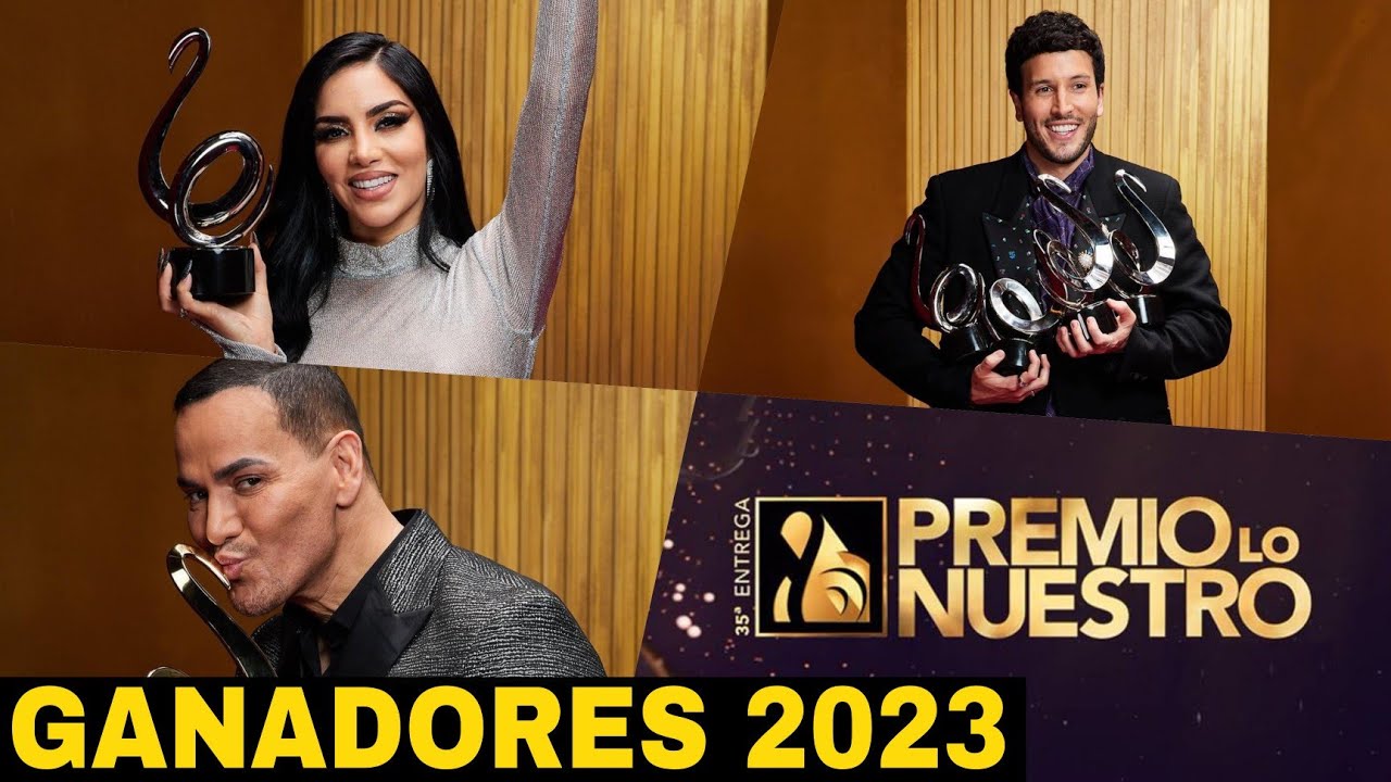 GANADORES de Premios Lo Nuestro 2023 YouTube