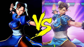 MVC3 vs MVCI - Chun Li
