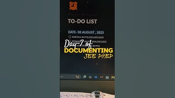 I Studied 10 Hours Today(Productive Day) 💀| Day 07 of JEE PREP #minivlog #jee #allen #pw #shorts