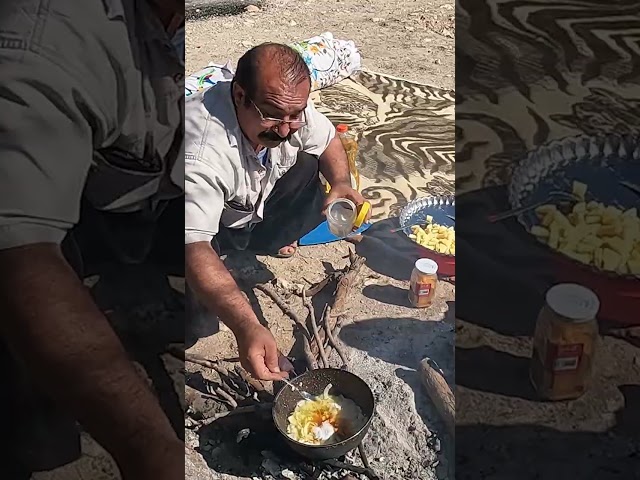 village life in iran #asare #shortvideo #macaroni #spaghetti #easy #nomadiclife class=